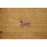 Gabbeh Area Rug Hand-Knotted Wool Carpet - 8'0"x 9'9"