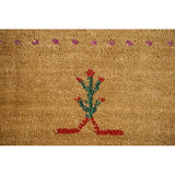 Gabbeh Area Rug Hand-Knotted Wool Carpet - 8'0"x 9'9"