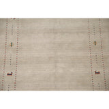 Gabbeh Area Rug Handmade Tribal Oriental Wool Carpet - 5'5"x 7'6"