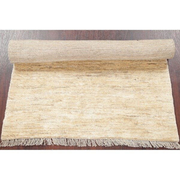 Gabbeh Contemporary Hand Knotted Wool Persian Area Rug - 4'8" x 3'5"