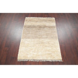 Gabbeh Contemporary Hand Knotted Wool Persian Area Rug - 4'8" x 3'5"