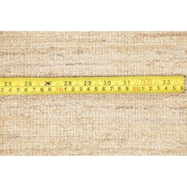 Gabbeh Contemporary Hand Knotted Wool Persian Area Rug - 4'8" x 3'5"