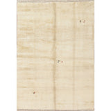 Gabbeh Contemporary Hand-Knotted Wool Persian Oriental Area Rug - 9'1" x 6'8"