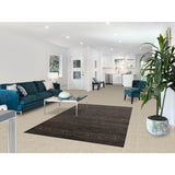 Gabbeh Indian Area Rug Hand-Knotted Wool Carpet - 5'0"x 7'8"