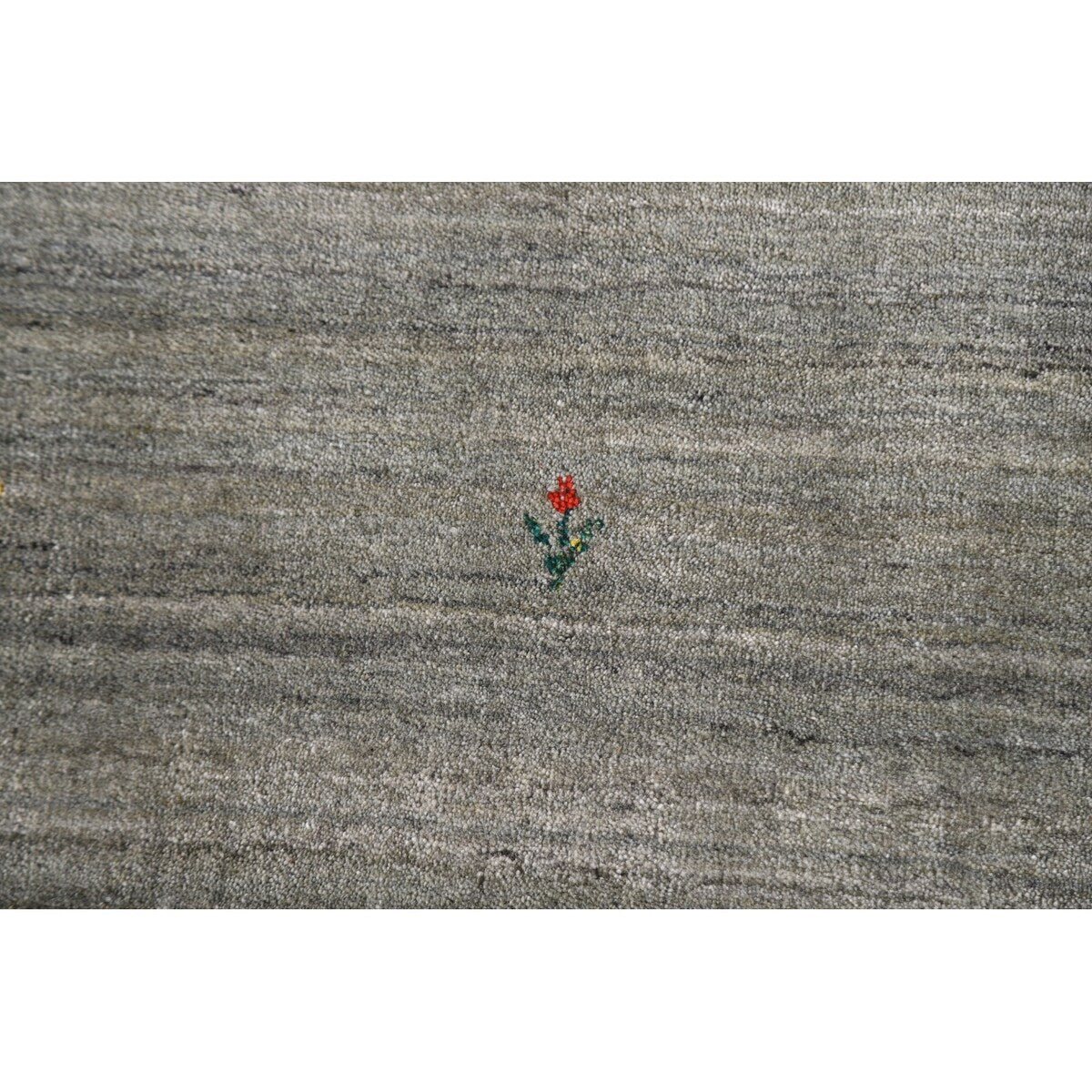 Gabbeh Indian Area Rug Hand-knotted Accent Wool Carpet - 2'10"x 4'10"