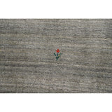 Gabbeh Indian Area Rug Hand-knotted Accent Wool Carpet - 2'10"x 4'10"