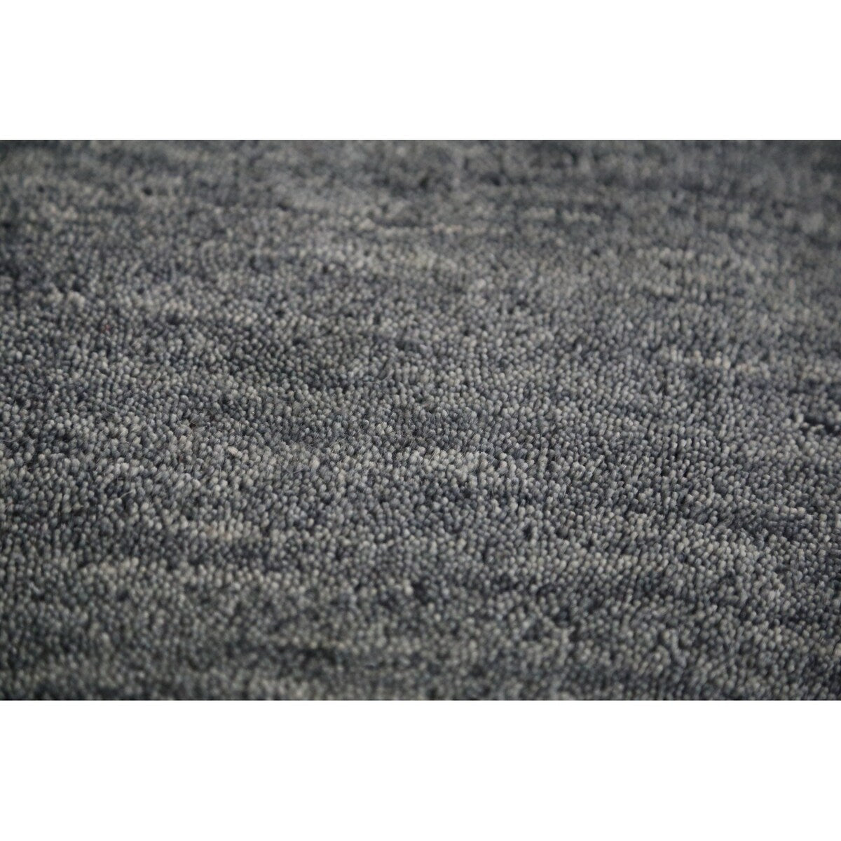 Gabbeh Indian Area Rug Handmade Grey Tribal Wool Carpet - 5'5" x 7'6"