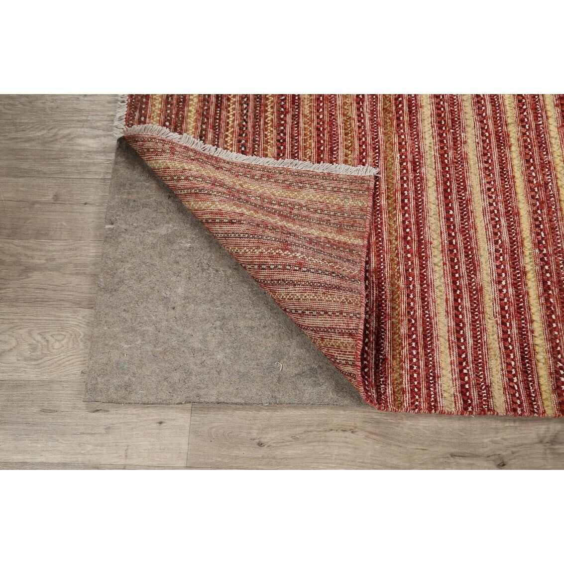 Gabbeh Kashkoli Oriental Modern Area Rug Wool Handmade Foyer Carpet - 5'3" x 8'1"