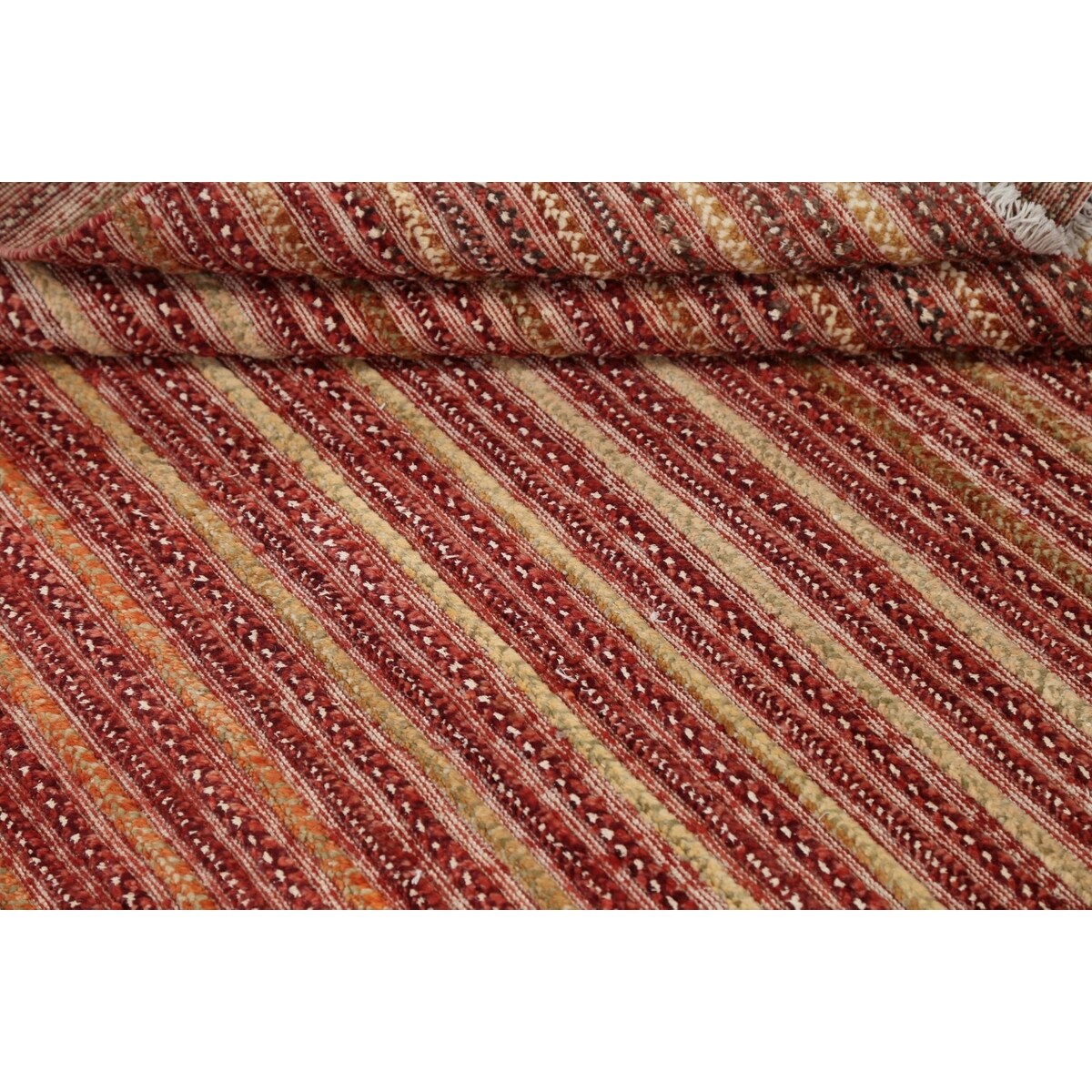Gabbeh Kashkoli Oriental Modern Area Rug Wool Handmade Foyer Carpet - 5'3" x 8'1"