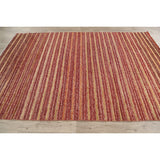 Gabbeh Kashkoli Oriental Modern Area Rug Wool Handmade Foyer Carpet - 5'3" x 8'1"