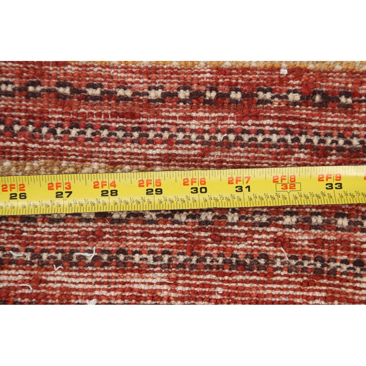 Gabbeh Kashkoli Oriental Modern Area Rug Wool Handmade Foyer Carpet - 5'3" x 8'1"