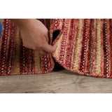 Gabbeh Kashkoli Oriental Modern Area Rug Wool Handmade Foyer Carpet - 5'3" x 8'1"