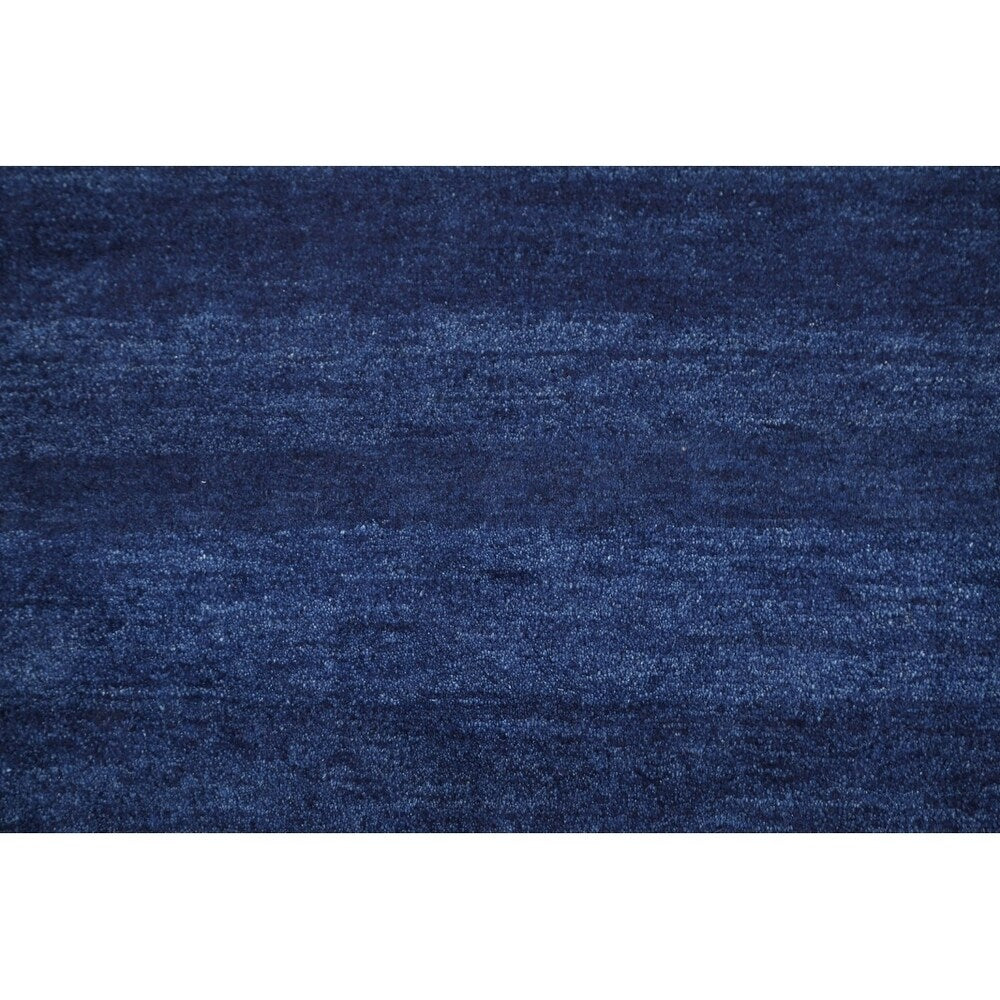 Gabbeh Modern Tribal Hand Knotted Wool Persian Area Rug - 4'9" x 3'1"