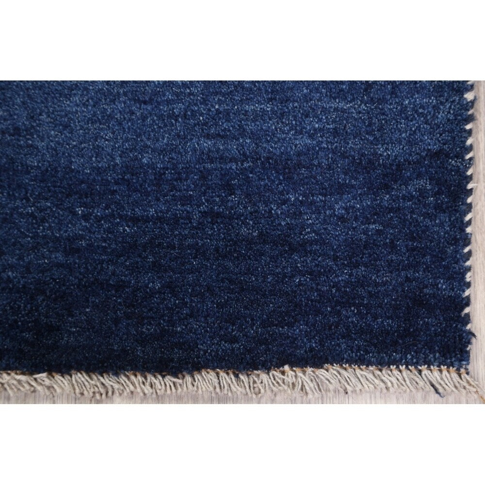 Gabbeh Modern Tribal Hand Knotted Wool Persian Area Rug - 4'9" x 3'1"