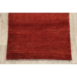 Gabbeh Modern Tribal Hand Made Wool Persian Area Rug - 4'6" x 3'1"