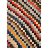 Gabbeh Modern Tribal Handmade Wool Persian Small Area Rug - 3'11" x 2'10"