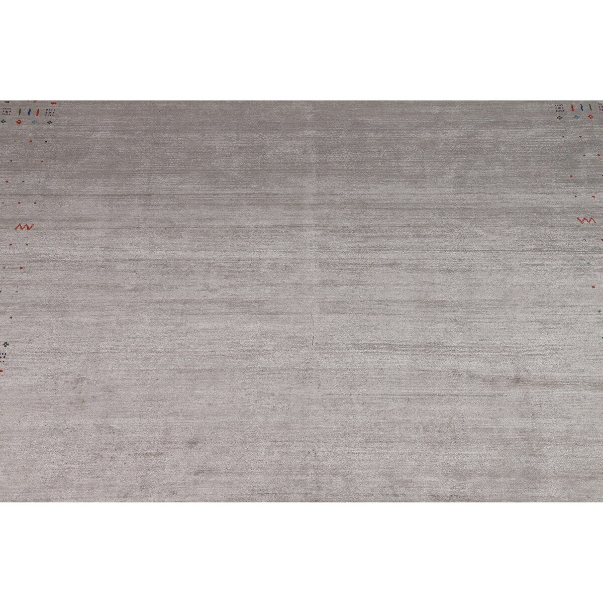 Gabbeh Oriental Area Rug Handmade Living Room Silk Carpet - 8'11" x 11'7"