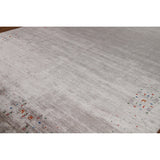 Gabbeh Oriental Area Rug Handmade Living Room Silk Carpet - 8'11" x 11'7"