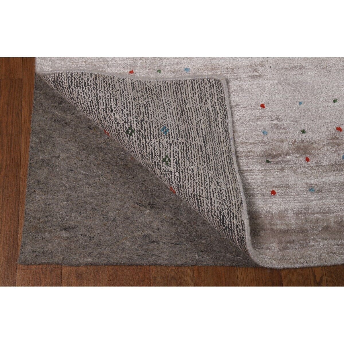 Gabbeh Oriental Area Rug Handmade Living Room Silk Carpet - 8'11" x 11'7"