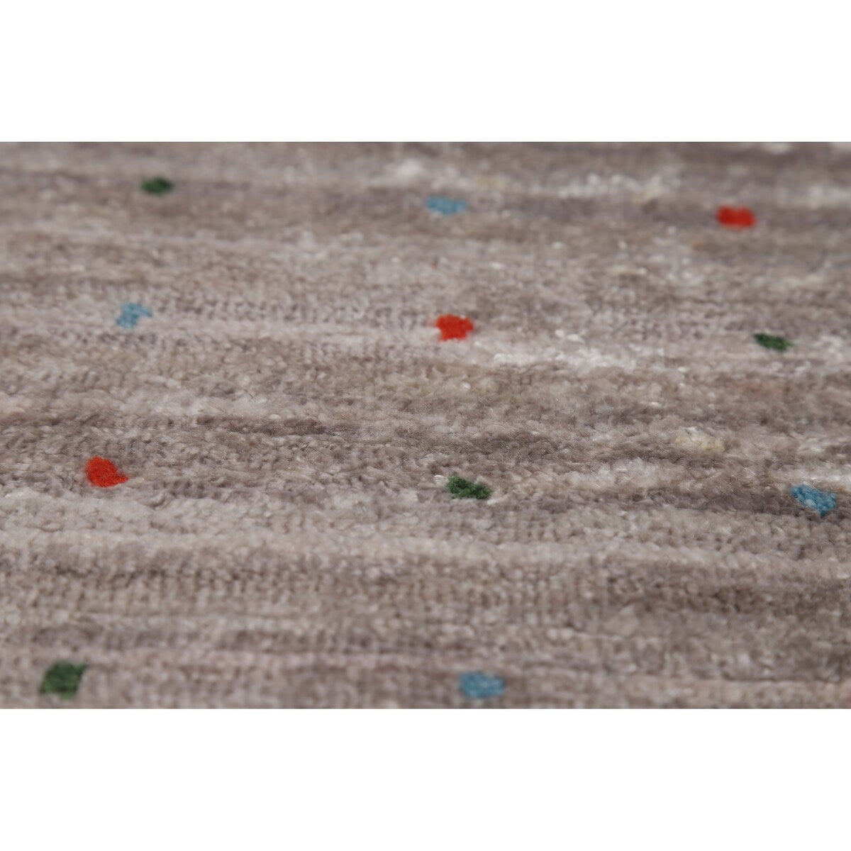 Gabbeh Oriental Area Rug Handmade Living Room Silk Carpet - 8'11" x 11'7"