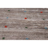 Gabbeh Oriental Area Rug Handmade Living Room Silk Carpet - 8'11" x 11'7"