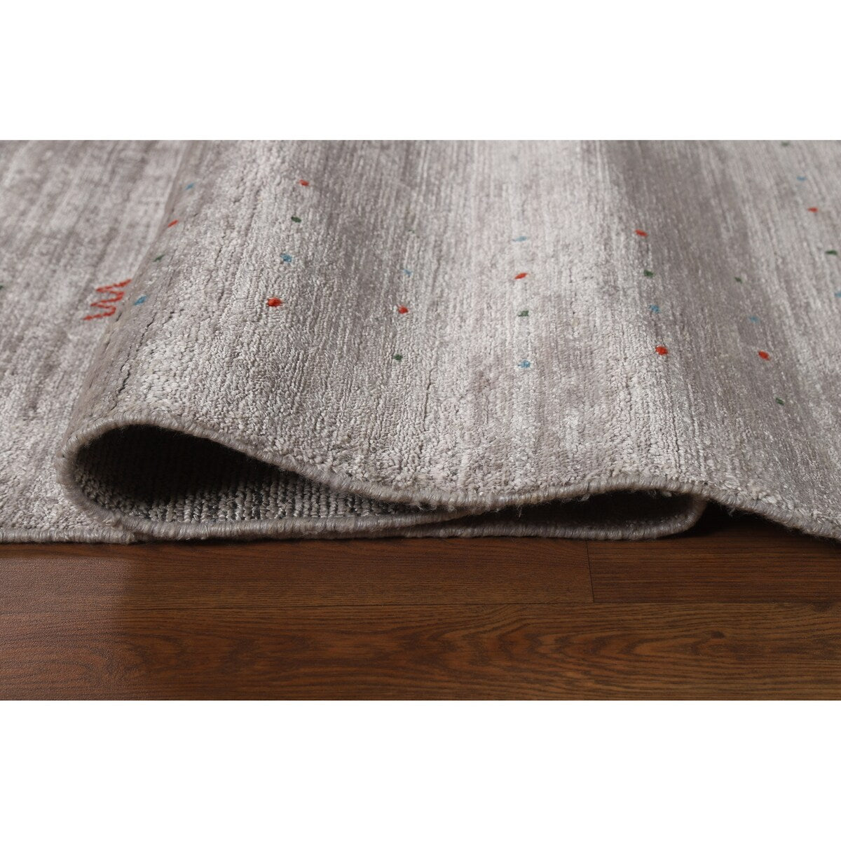 Gabbeh Oriental Area Rug Handmade Living Room Silk Carpet - 8'11" x 11'7"