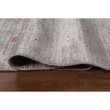 Gabbeh Oriental Area Rug Handmade Living Room Silk Carpet - 8'11" x 11'7"