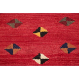Gabbeh Oriental Hand Knotted Wool Persian Rug - 8'5" x 3'2" Runner