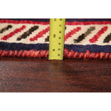 Gabbeh Oriental Hand Knotted Wool Persian Rug - 8'5" x 3'2" Runner