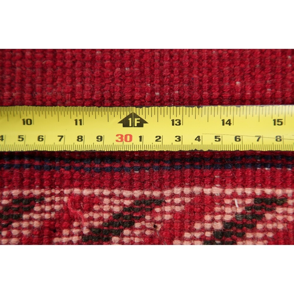 Gabbeh Oriental Hand Knotted Wool Persian Rug - 8'5" x 3'2" Runner
