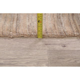 Gabbeh Zollanvari Contemporary Solid Striped Handmade Persian Area Rug - 3'11" x 2'11"
