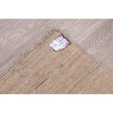 Gabbeh Zollanvari Contemporary Solid Striped Handmade Persian Area Rug - 3'11" x 2'11"