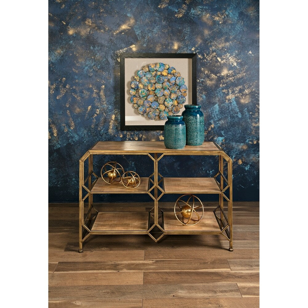 Galaxy Gold Metallic Decorative Balls (Set of 3)