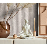 Galerie Wallcoverings Flora Rope Weave Vinyl on Non-woven Matte Wallpaper Roll