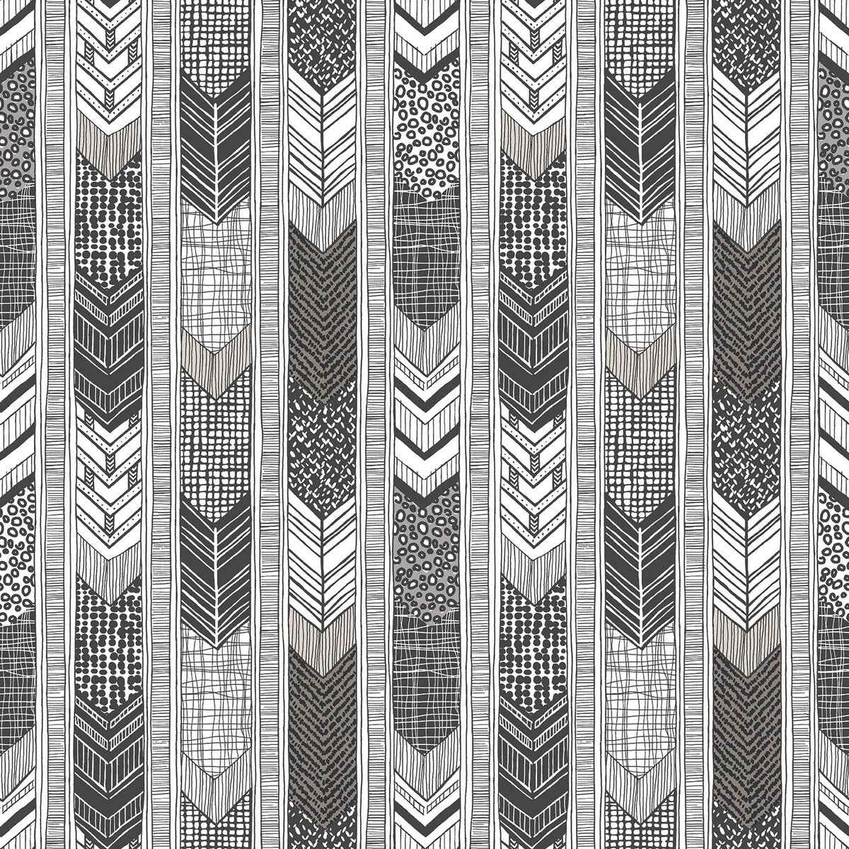 Galerie Wallcoverings Global Fusion Arrows Non-woven Matte Wallpaper Roll