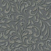 Galerie Wallcoverings Leafy Scroll Damask Vinyl on Non-woven Metallic Wallpaper Roll