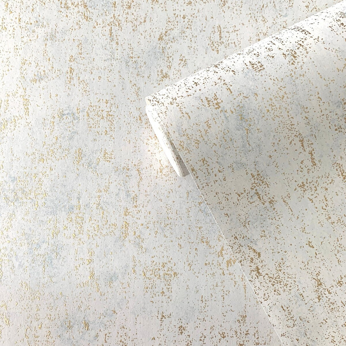 Galerie Wallcoverings Lustre Collection Abstract Speck Non-woven Metallic Wallpaper Roll