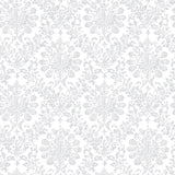 Galerie Wallcoverings Nordic Elements Smooth Floral Damask Non-woven Matte Wallpaper Roll - 33 feet x 21 inches