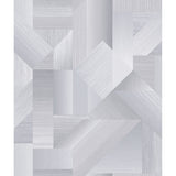 Galerie Wallcoverings TexStyle Collection Geometric Shape Shifter Non-woven Metallic Wallpaper Roll