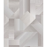 Galerie Wallcoverings TexStyle Collection Geometric Shape Shifter Non-woven Metallic Wallpaper Roll