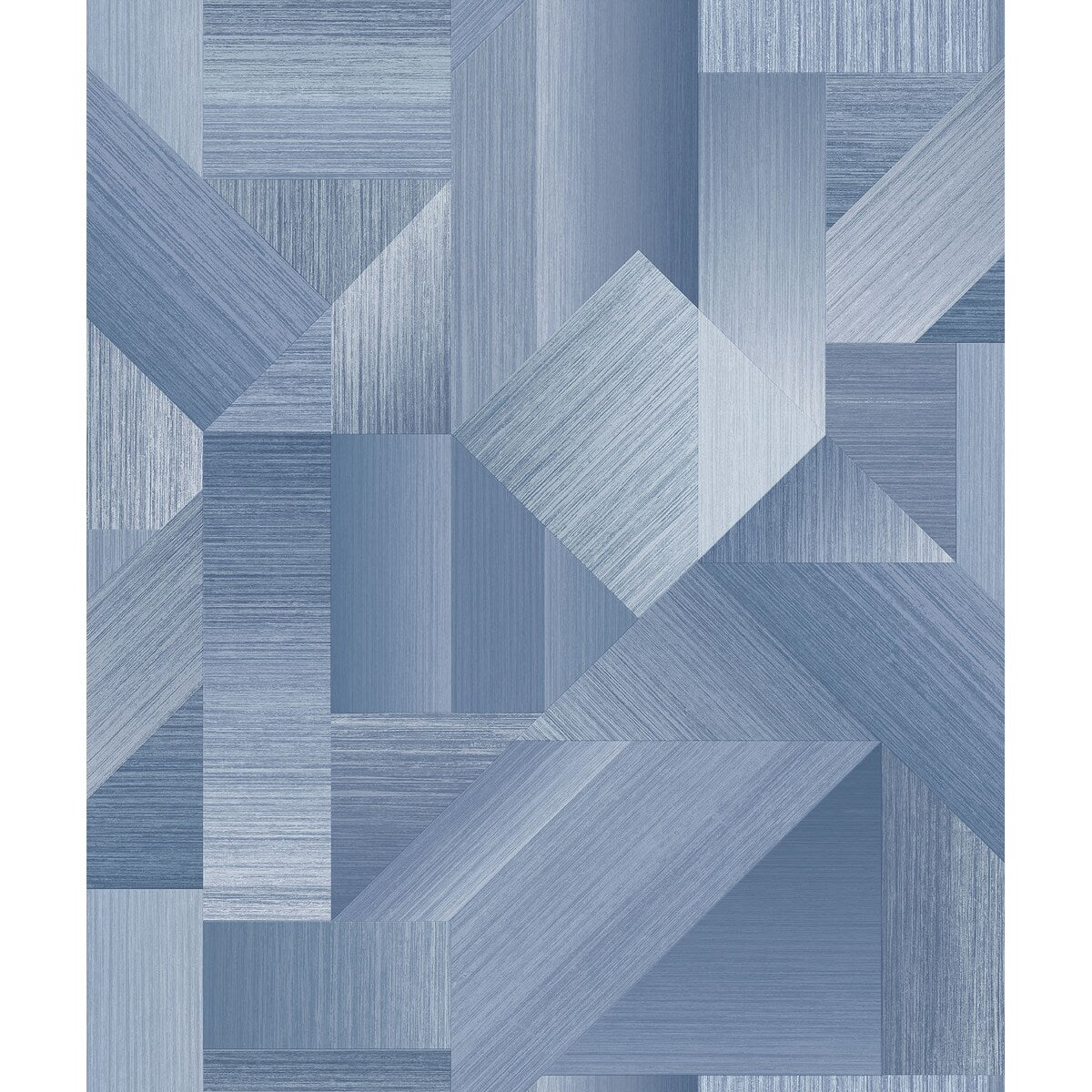 Galerie Wallcoverings TexStyle Collection Geometric Shape Shifter Non-woven Metallic Wallpaper Roll