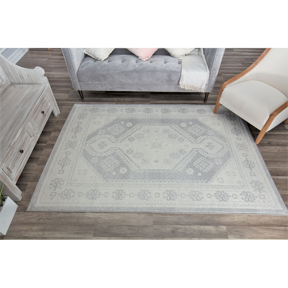Gallagher Vintage Medallion Area Rug
