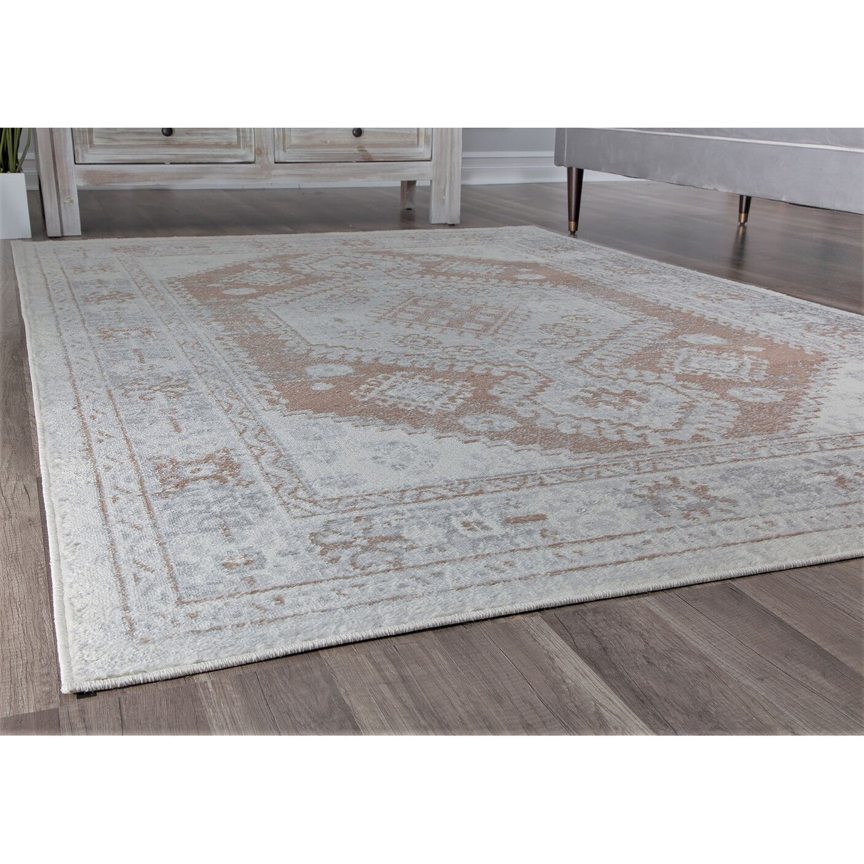 Gallagher Vintage Medallion Area Rug