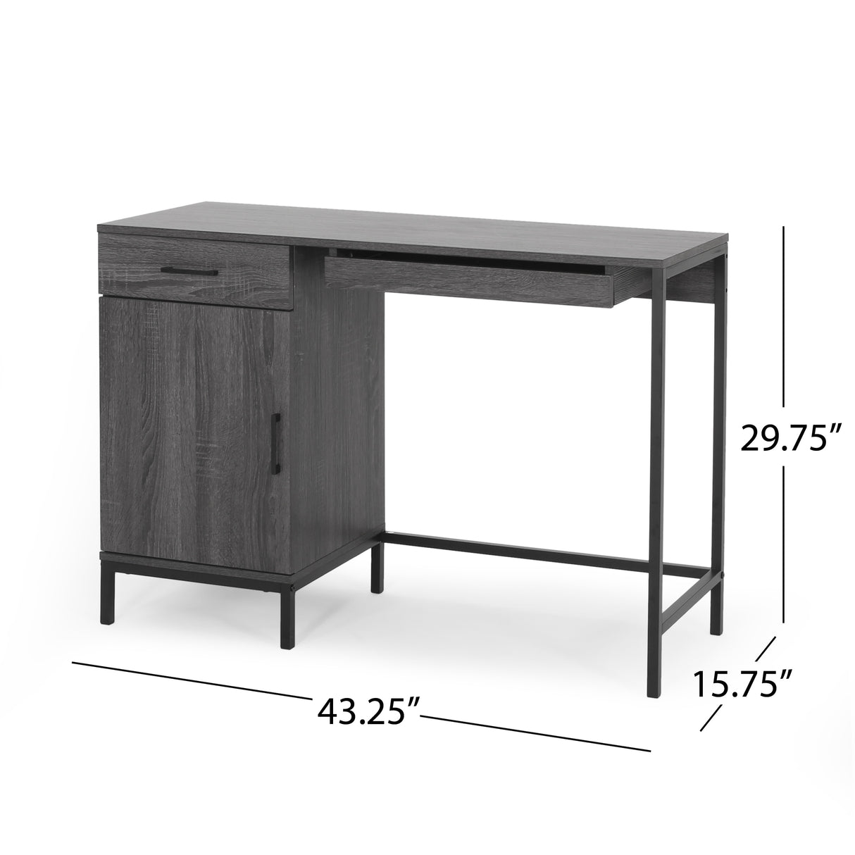 Gallaudet Faux Wood Computer Desk by Christopher Knight Home