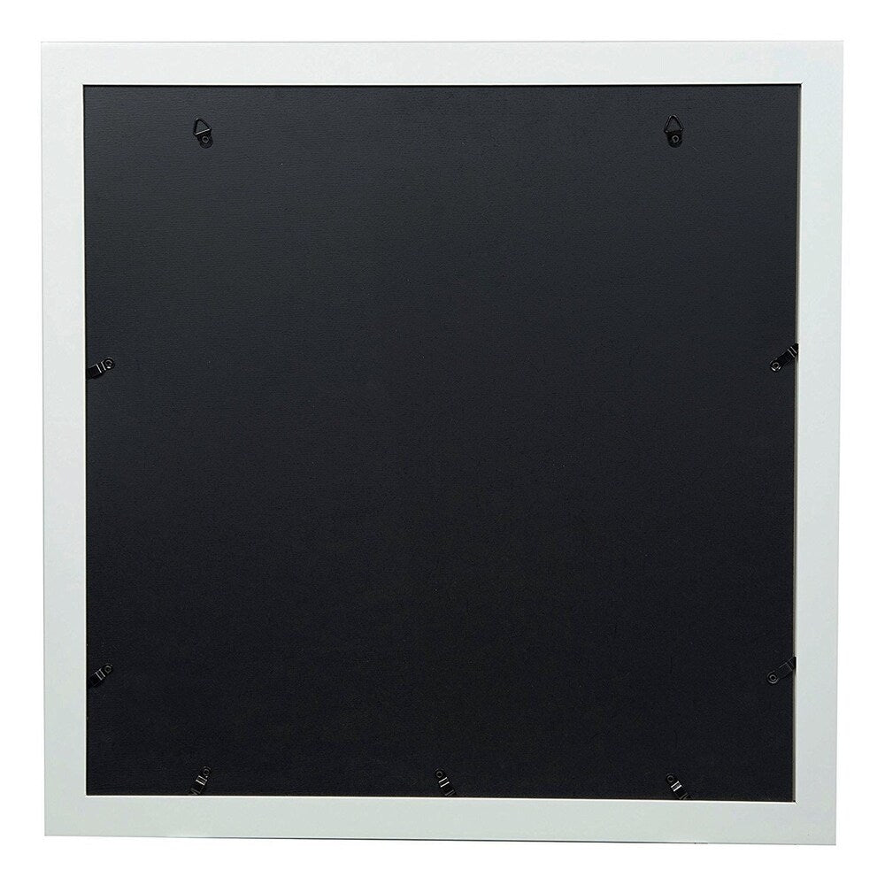 Gallery 18X18 Wide White Double Mat to 8x10 Picture Frame