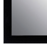 Gallery Solutions 16x57 Framed Floor Free Standing Mirror with Easel - 16" x 57"