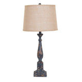 Gallo Rustic Black 30-inch Table Lamp - N/A