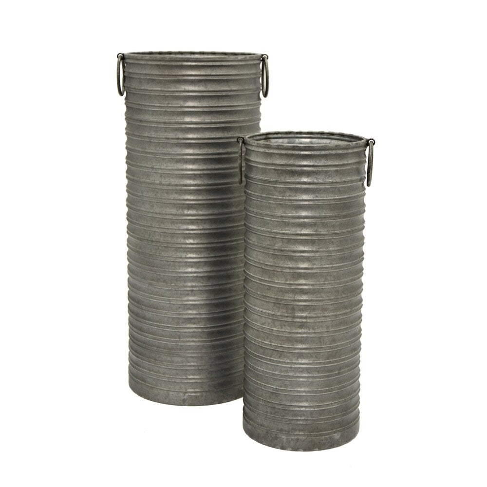 Galvanized Jug S/2