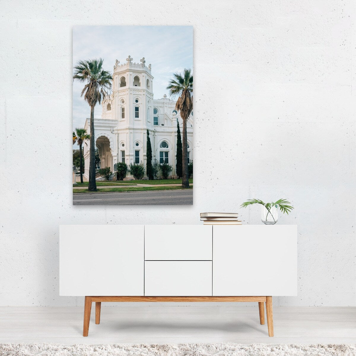 Galveston Texas Sacred Heart Catholic Church 01 Art Print/Poster