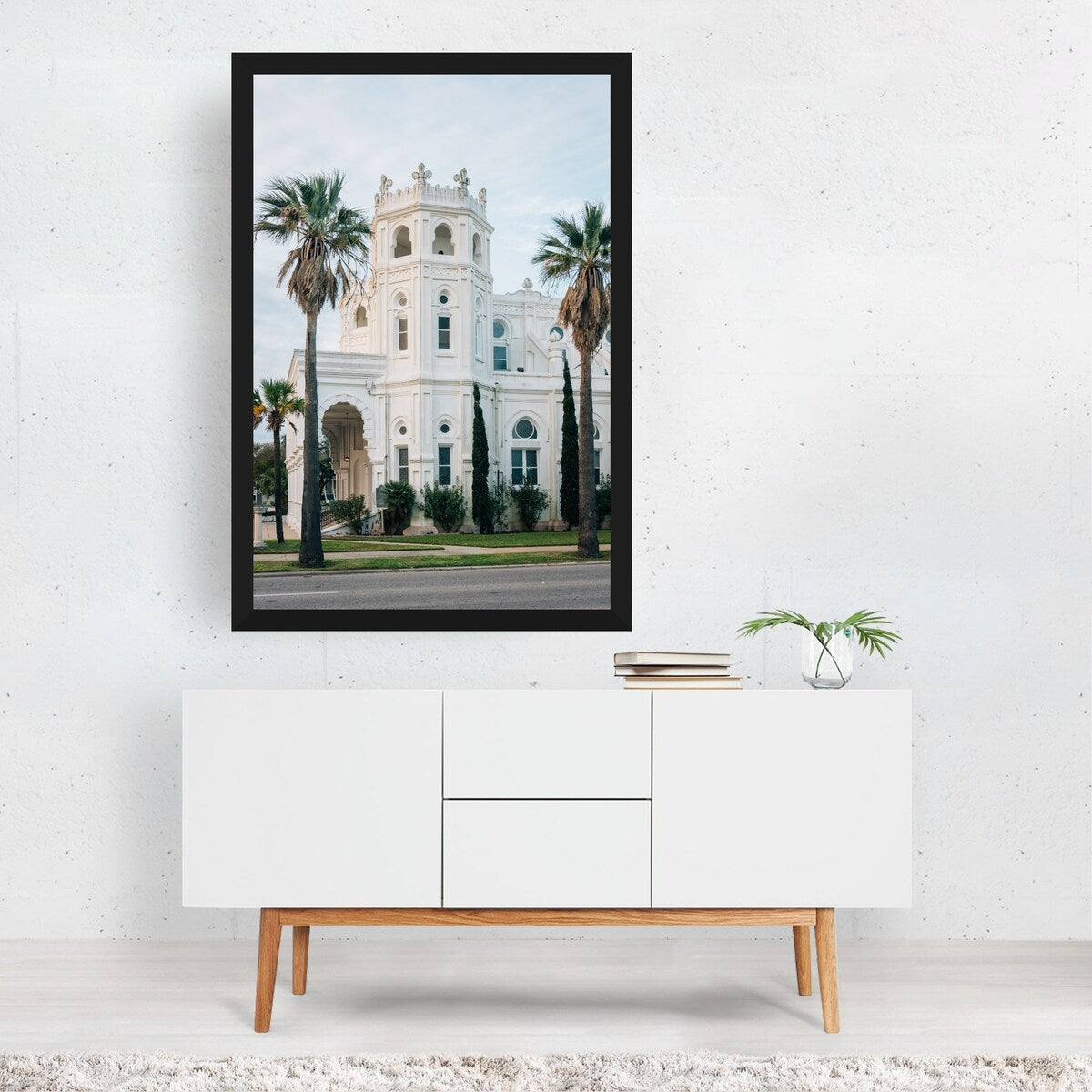 Galveston Texas Sacred Heart Catholic Church 01 Art Print/Poster